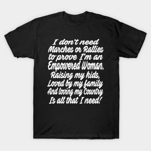 Empowered Woman T-Shirt